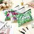Xuniea 12 Pcs Cosmetic Bags Sublimation Blanks, DIY Heat Transfer Makeup Bags, Iron on Zipper Toiletry Pouch (White)