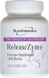 TRANSFORMATION THE GENESIS OF GOOD HEALTH Enzymes ReleaseZyme Blend Supplement with Natural Herbs,