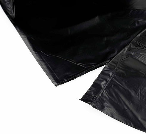 18 Gallon 100 Counts Trash Bags, Kitchen Garbage Bag, Black by Nicesh