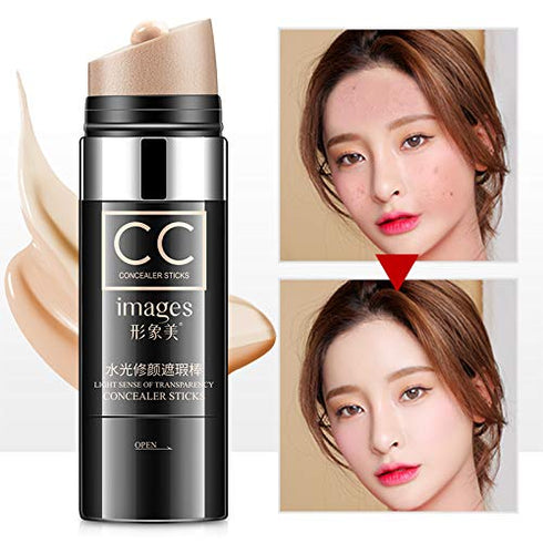 Magik Images Mushroom Head Air Cushion BB CC Cream - Moisturizing Foundation Stick in Natural Beige (Ivory)
