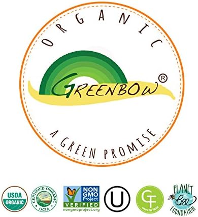 Greenbow Organic Bee Pollen - 100% USDA Certified Organic, Non-GMO, Pure & Natural Superfood - 5g x 40 Sticks