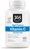 Vitamin C High Potency with Rosehips, 100 Tablets - 365 by Whole Foods Market
