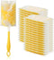 Bulk Duster Refills Compatible with Swiffer Dusters for Home, Office, Furniture (30 Count + 1 Yellow Handle)