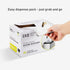 EKO Easy-Dispense Roll of 60 Count Extra-Strong Drawstring Kitchen Trash Bags, 13 Gallon Garbage Bags