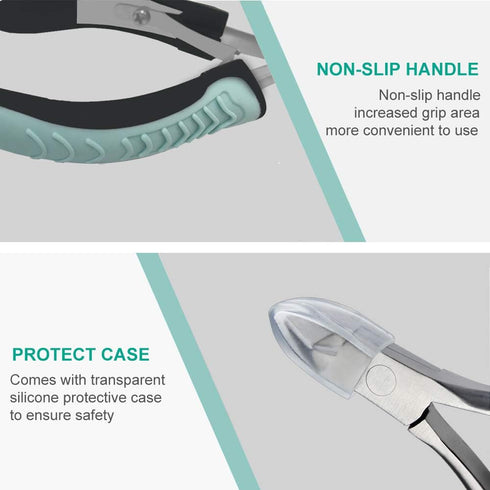IVON Non-Slip Professional Cuticle Trimmer, Stainless Steel Nipper Cutter