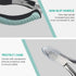 IVON Non-Slip Professional Cuticle Trimmer, Stainless Steel Nipper Cutter