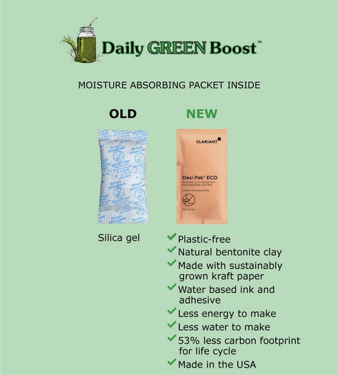 Daily Green Boost, 8oz Organic Raw Vegan, Gluten-Free
