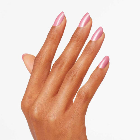 OPI Nail Lacquer Nail Polish, Sheer Light Nude Pink Shimmer, Vegan