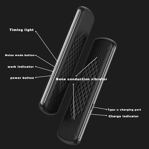 Morseatooke Pillow Speaker for Deep Sleep and Side Sleeping | Portable Bluetooth White Noise Sound Machine