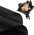 BEISHIDA 40 PCS Black Floral Wrap, Matte Waterproof Floral Wrapping Paper for Bouquet Florist Supplies Wedding