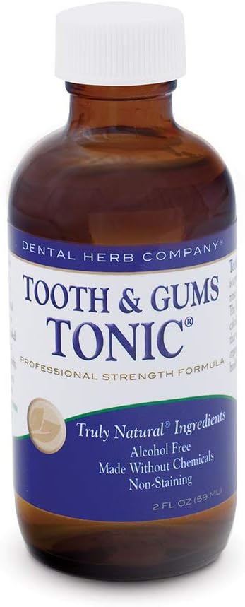 Dental Herb Company Tooth & Gums Tonic, TRAVEL SIZE, 2 FL OZ