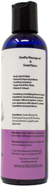 Whipped Cream Flavored Massage Oil for Couples, Edible Massaging Lotion with Vitamin E and Sweet Almond Oil