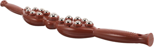 VILLCASE Massage Roller with Steel Balls, Handheld Muscle Massager Tool for Back