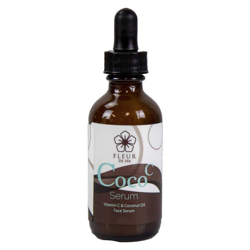Radiant Skin Boosting Vitamin C & Coconut Oil Face Serum - 2oz Anti-Aging Formula
