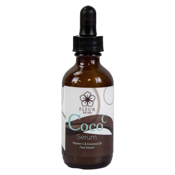 Radiant Skin Boosting Vitamin C & Coconut Oil Face Serum - 2oz Anti-Aging Formula