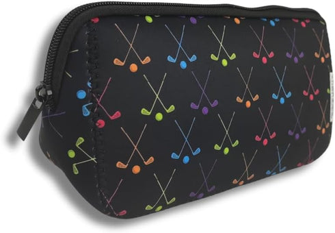 Sportybella Golf Gifts for Female Golfers, Makeup Bag, Waterproof Toiletry Bag Organizer, Golfing Accessories