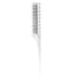 Teasing Comb, 3 Row Hair Care Styling Comb, Lightweight Hair Salon Supplies (White)