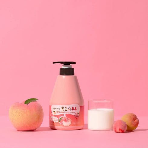 WELCOS KWAILNARA Milk Body Lotion 560 g / 19.75 oz (Peach Milk)