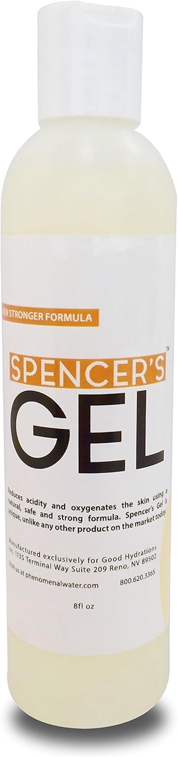 Spencer's Gel Alkaline Formula (8oz) - High-pH Solution for Stubborn Skin Issues, Non-Stinging