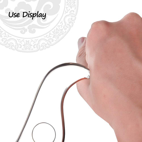 Gua Sha Tool - Medical Grade Stainless Steel Scraping Massage Tool for Relaxing Soft Tissue, Reduce Pain
