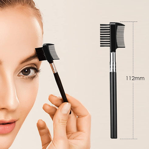 KINGMAS Eyebrow Razor | 9 in 1 Eyebrow Kit | Face Razors, Facial Trimmer, Grooming Scissors, Tweezers for Women