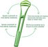 TEPE Good Tongue Cleaner - Bioplastic Scraper for Adults and Kids