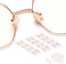 48 Pairs Soft Foam Nose Pads, Self Adhesive Anti-Slip Nosepads for Eyeglasses Sunglasses Reading Glasses (Nude Color)