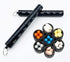 Tvoip 7 Portable Pill Case Keychain Waterproof Days Pill Holder Travel Pill Container Portable Medicine Keychain Daily