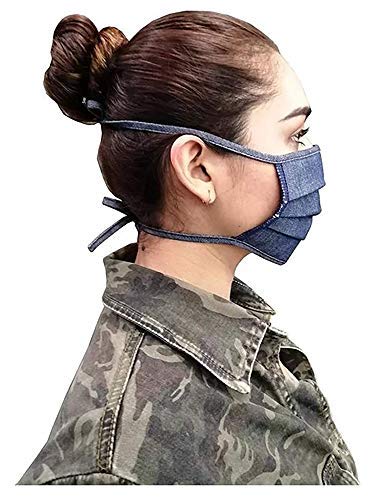 Adjustable Reusable Face Cover, Pack of 3