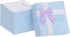 Juvale Ring Boxes Set - 24 Pack Multi-Color Cardboard Square 1.6x1.2x1.6 inches with Lids & Bows