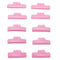 Lash Lift Rods, 2023 Newest Silicone Eyelash Lift Pads, 12 Piece Reusable Soft Lash Lift Shields in Pink