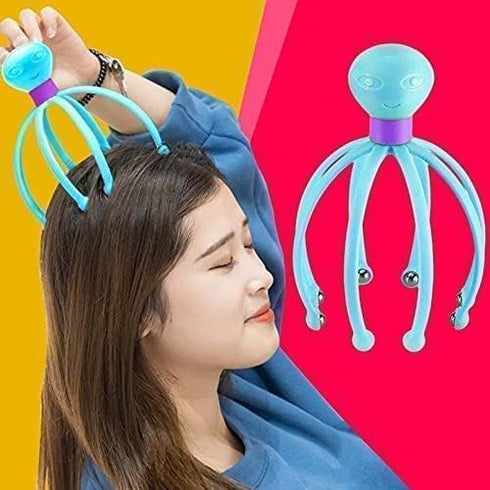 Zifron Wood Store Head Scalp Massager for Headache Relief, Scalp Stress Relax, Hair Stimulation Head Massager, Massager