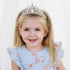 inSowni 8 Pack Decorative Silver Metal Princess Birthday Party Hair Accessories, Rhinestone Crown Hair Pins