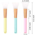 Akstore 3PCS Silicone Face Mask Brush, Soft Applicator Tool for Facial Mud Mask and Body Lotion
