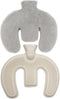 UDeuxff U Shaped Hot Water Bottle,Neck and Shoulder Hot Water Bottle with Cover,1L