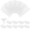 GANAZONO Disposable Liquid Packaging Bags 1000ml Spout Pouch with Funnel 50pcs Leak-proof