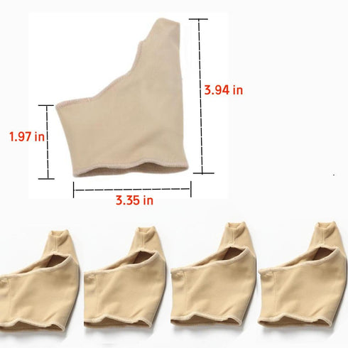 Set 4 Set Bunion Foot CushionsBunion Correction Cushions,Corrector and Relief Sleeve with Gel Pads, reliefsupportfor