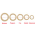 Angzhili 10 Bag Dental Orthodontic Rubber Bands, Elastic Rubber Bands, Orthodontic Supply 3.5 Oz (3/16")