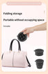 Makeup Brush Silicone Cleaning Cup, Portable Foldable Silicone Makeup Brush Holder, 2-in-1 Design for Cleaning and