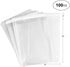 100pcs 8x10inch 2.0 mil Clear Resealable Cello Bags for Bakery, Candle, Soap, Cookie