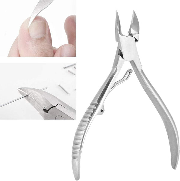 Nail Nipper and Trimmer - Stainless Steel Cuticle Nipper for Manicure and Pedicure Care Tool