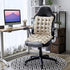 Inflatable Seat Cushions with Air Vent, Grey 19 Inch Air Cushion for Office Chair and Wheelchair Use