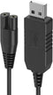 Charger Cord Replacement for Waterpik Water Flosser WP360, WP462, WP450, WF13, WP100, USB Charging Cable (Black)