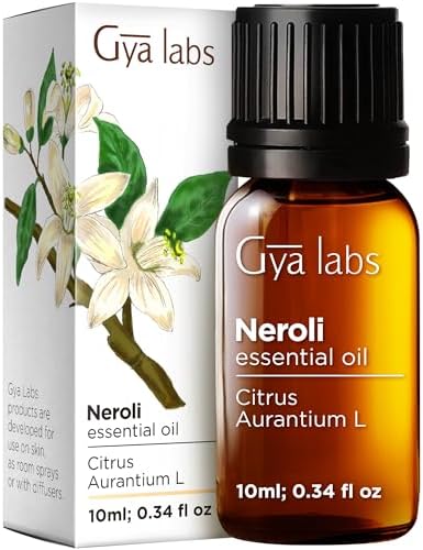 Set Set 2x10ml Cypress Essential Oil for Skin & Neroli Essential Oil for Skin - Aromatherapy Grade Essential Oils