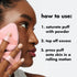 e.l.f. Halo Glow Powder Puff, Soft Reusable Puff for Loose or Pressed Powders, Vegan & Cruelty-free