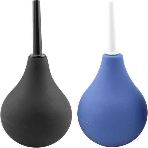 Anal Douche Enema Bulb - Vaginal Douche Cleaner for Women’s or Man’s Health - Water or Coffee Colon Cleansing, Detox,