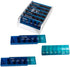 Prim Weekly Plastic Tablet Organizer in Indigo Blue by