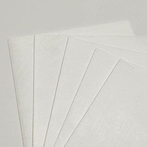 Crystal Clean Eco-Cloth, Lint-Free Microfiber Cloth for Windows, Glass, Stainless Steel, 5 Pack, White, 16''x16''