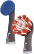Rubbermaid Reveal Power Scrubber Attachable Scouring & XL Brush Head, for Cordless