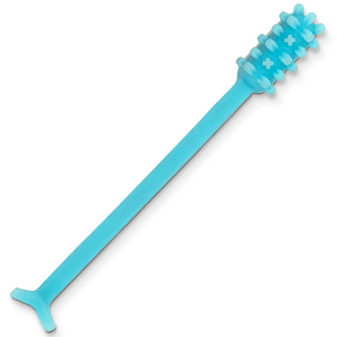 V2 Hard Plastic Denture Gel Adhesive Remover - Tool for Oral Hygiene, Scraper with Textured Grip